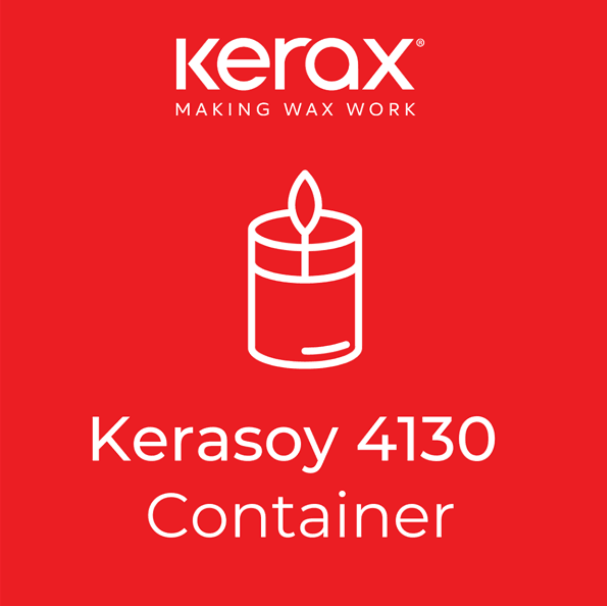 Kerasoy 4130 Conatiner Soy Wax