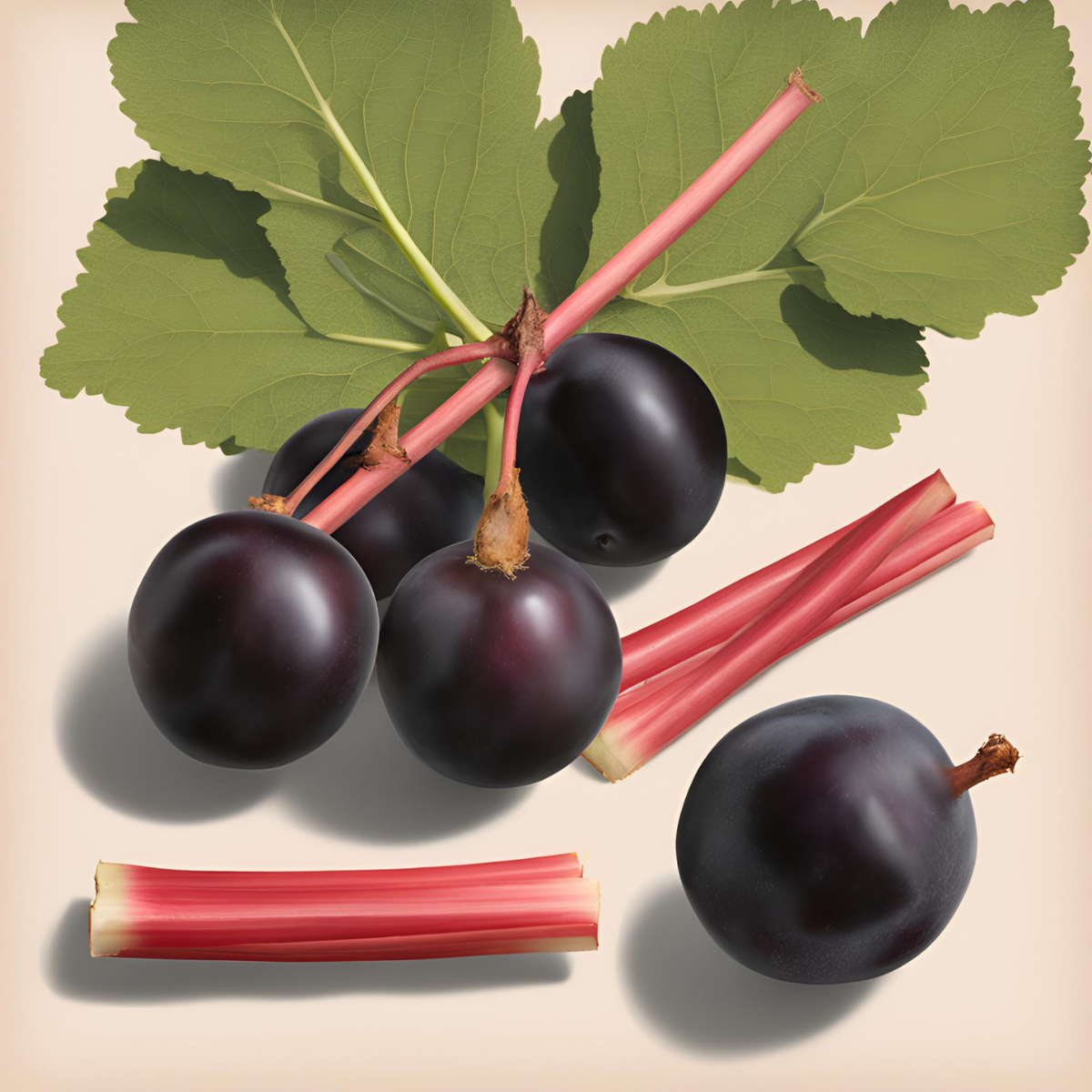black plum and rhubarb fragrance oil