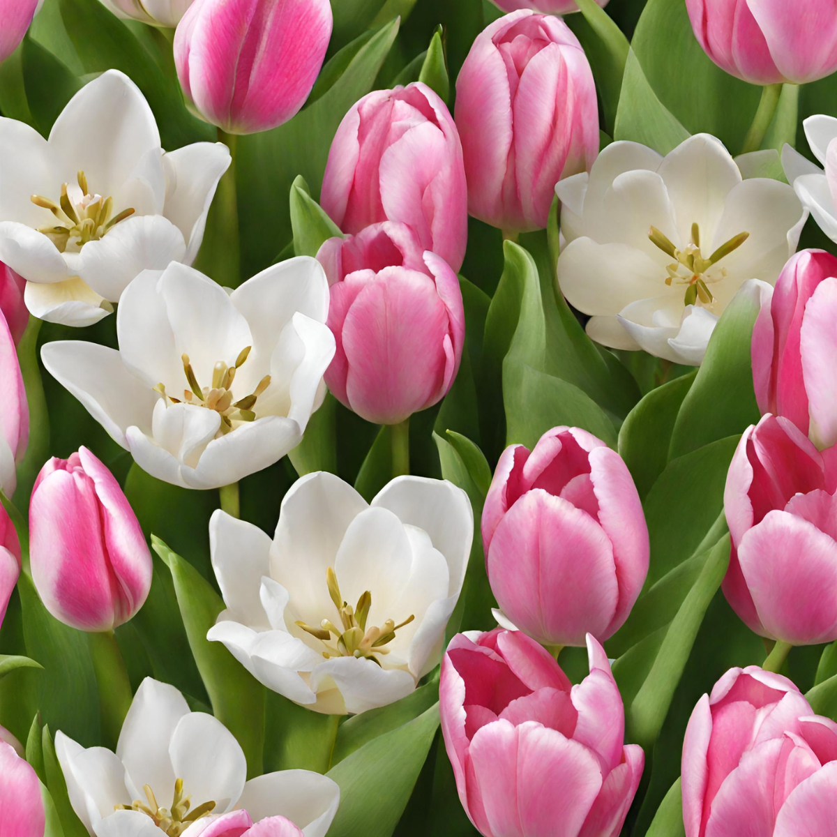 pink tulips and white jasmine fragrance oil