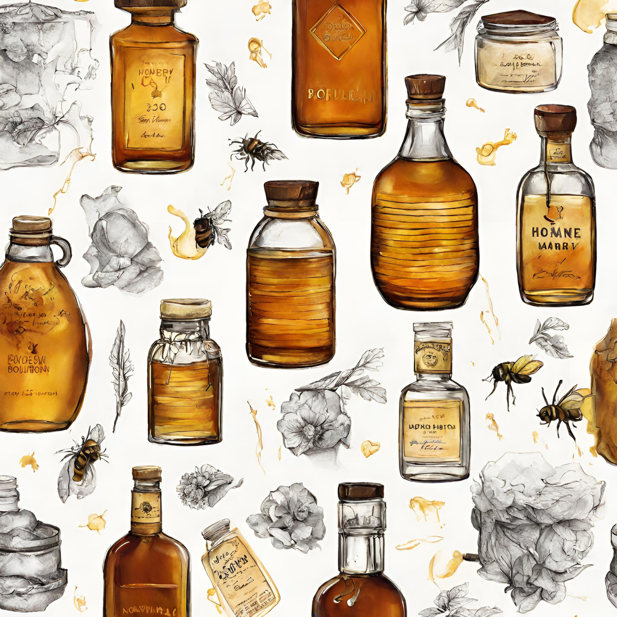 honey and bourbon fragrance oil